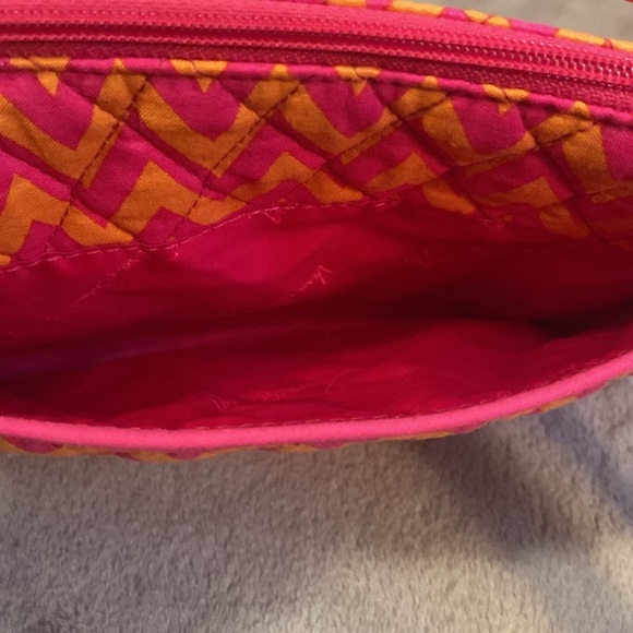 🩷🧡VERA BRADLEY🩷🧡Little Hipster & Zip ID Case in Zippy Zags/NWT - Picture 6 of 8